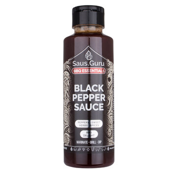 Saus.Guru Sauce.Guru Black Pepper BBQ Sauce 500 ml