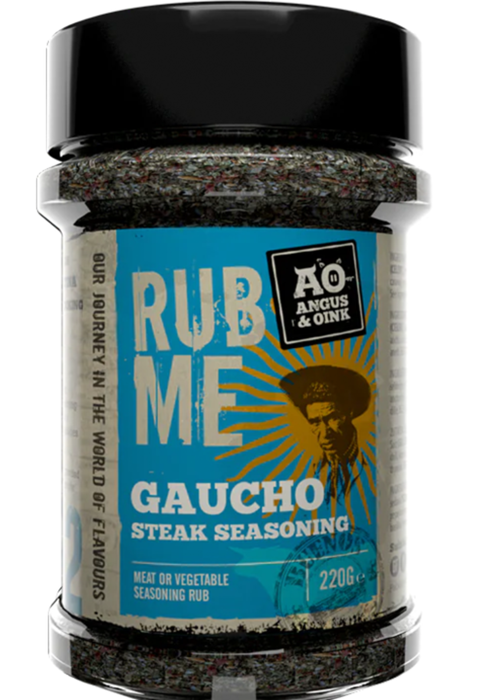 Angus & Oink Angus&Oink (Rub Me) Gaucho Steak Seasoning  220 gram