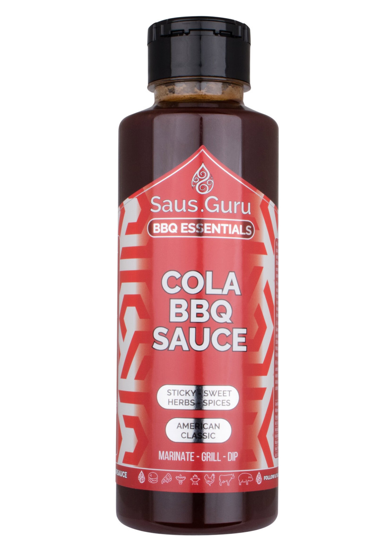 Saus.Guru Sauce.Guru Classic Cola BBQ Sauce 500 ml