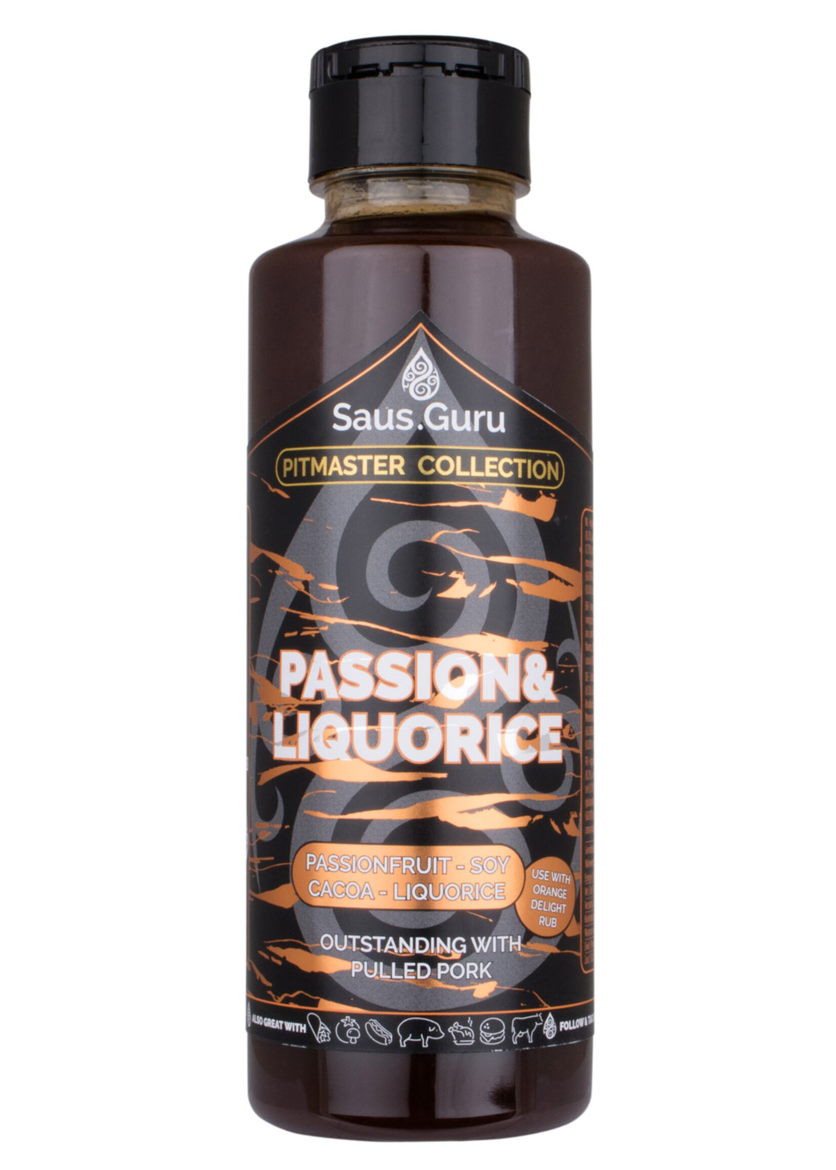 Saus.Guru Sauce.Guru Passion & Liquorice Pitmaster Sauce 500 ml