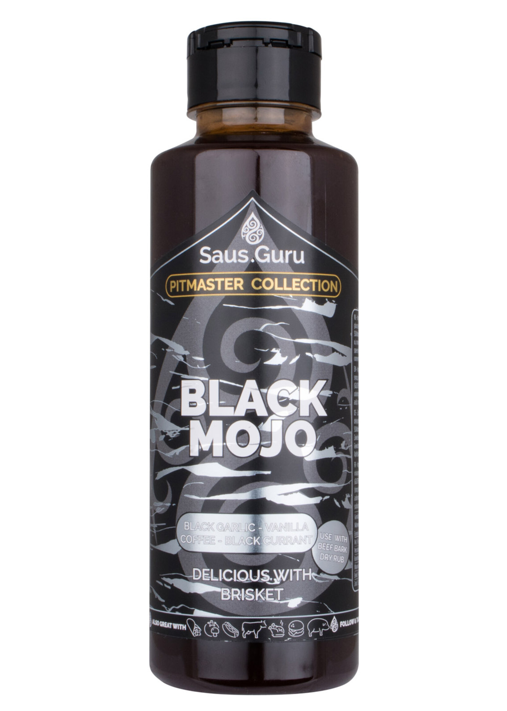 Saus.Guru Saus.Guru Black Mojo Pitmaster Sauce 500 ml