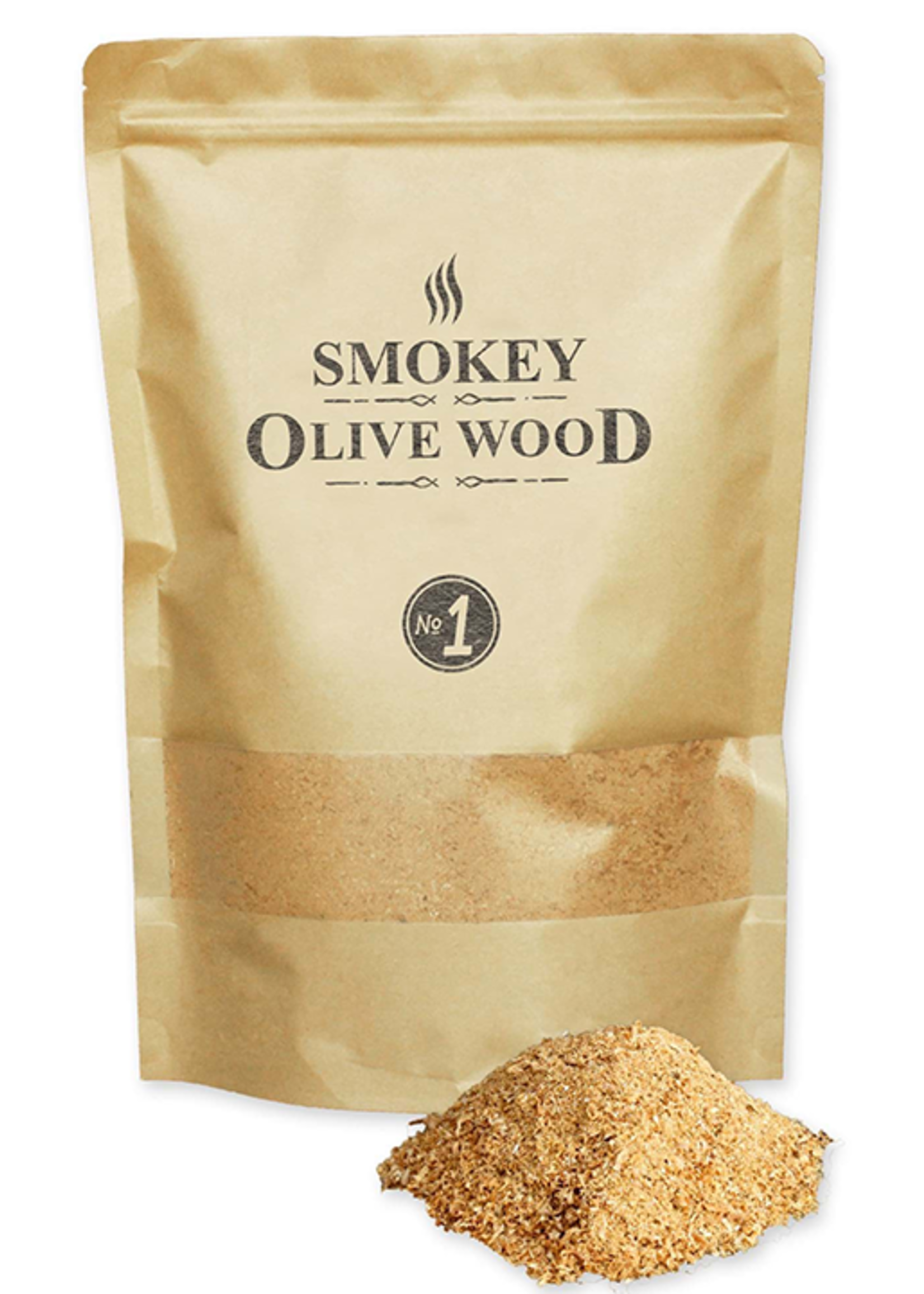 Smokey Olive Wood Smokey Olive Wood Rookmot Olijf + Beuk 1,5 liter