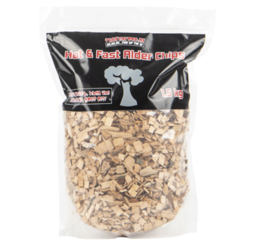 Vuur & Rook Vuur&Rook Hot&Fast Alder Chips 1,5 kg