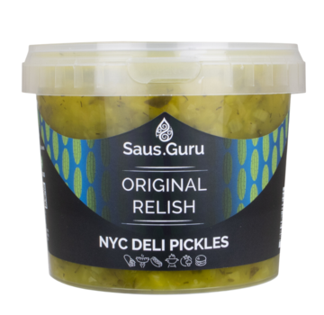 Saus.Guru Saus.Guru NYC Deli Pickles Original Relish 1 kg