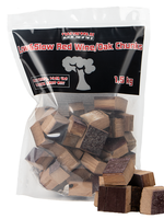 Vuur & Rook Vuur&Rook Low&Slow Red Wine / Oak Chunks 1,5 kg