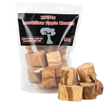 Vuur&Rook Vuur&Rook Low&Slow Apple Chunks 1,5 kg