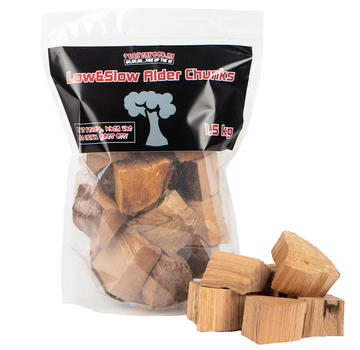 Vuur&Rook Vuur&Rook Low&Slow Alder Chunks 1,5 kg