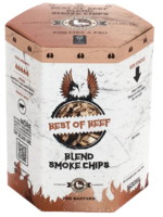 Vuur & Rook Smokey Goodness Best of Beef Smoke Chips blend Hickory, Oak & Olive 1600 ml