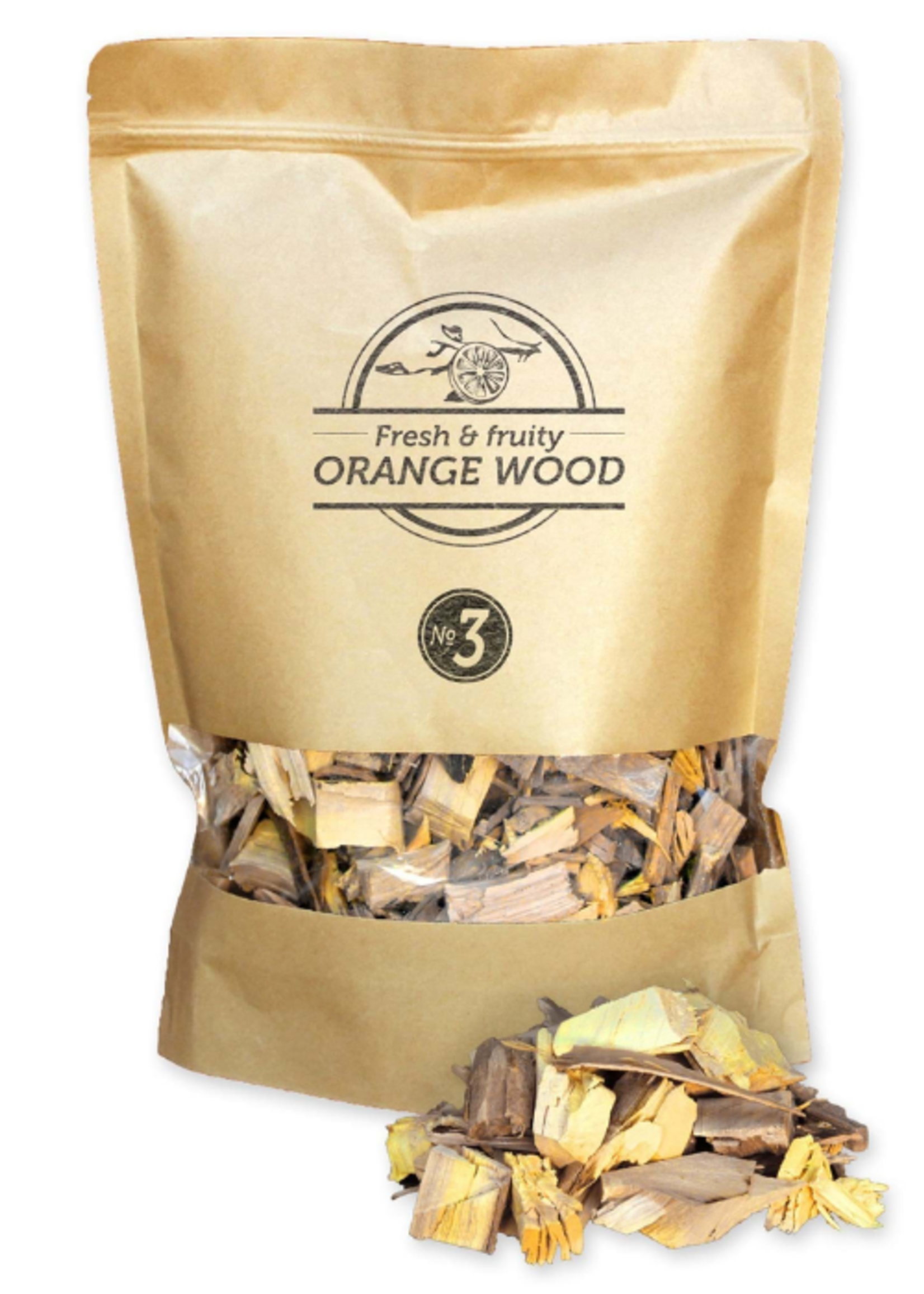 Smokey Olive Wood  Smokey Olive Wood Orange Smoke Chips 1,7 Liter