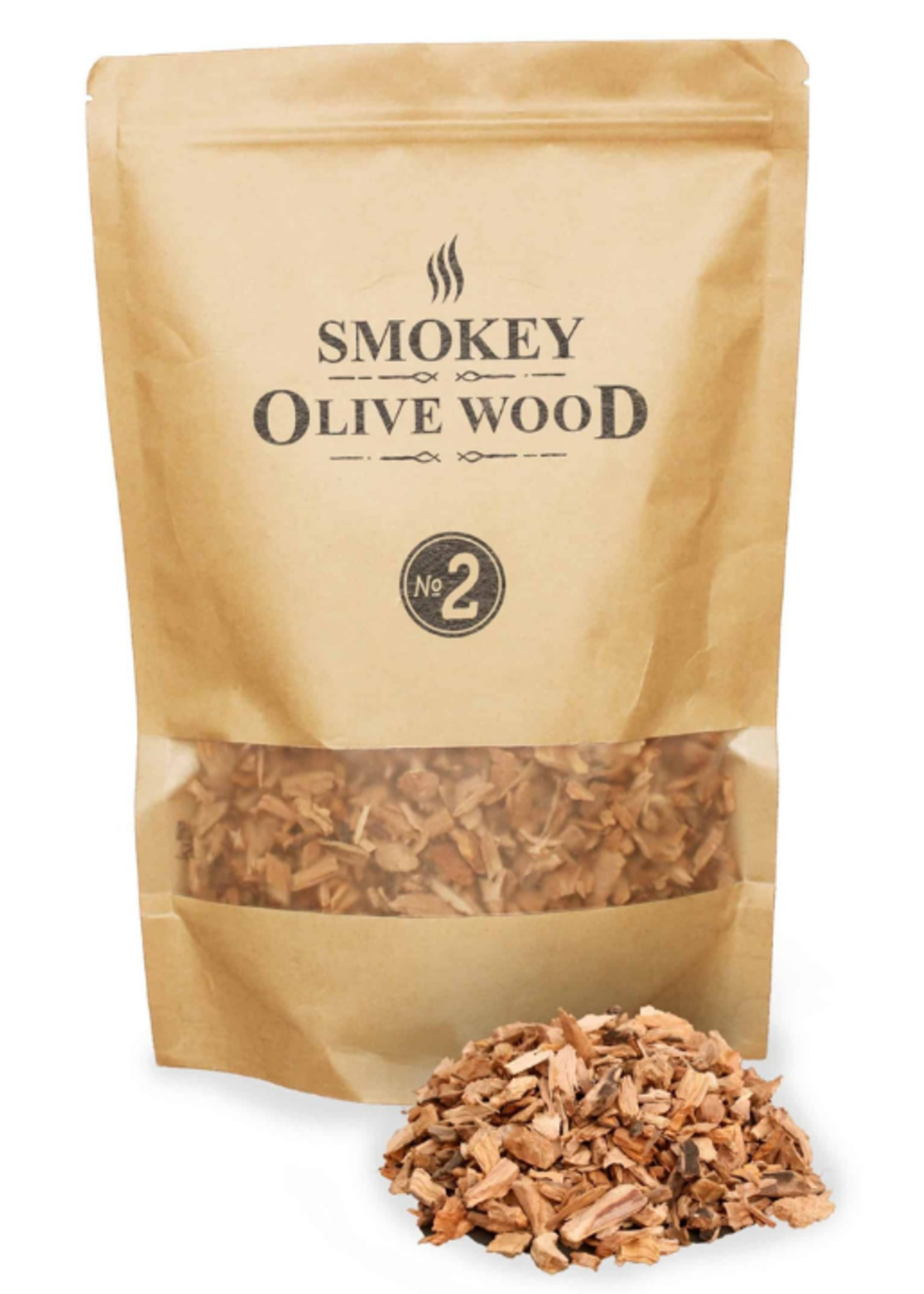 Smokey Olive Wood Olive Rauchchips 1,7 Liter