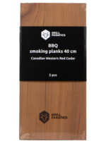 Grill Fanatics Grill Fanatics Cedar Rookplank 40 cm 2 stuks