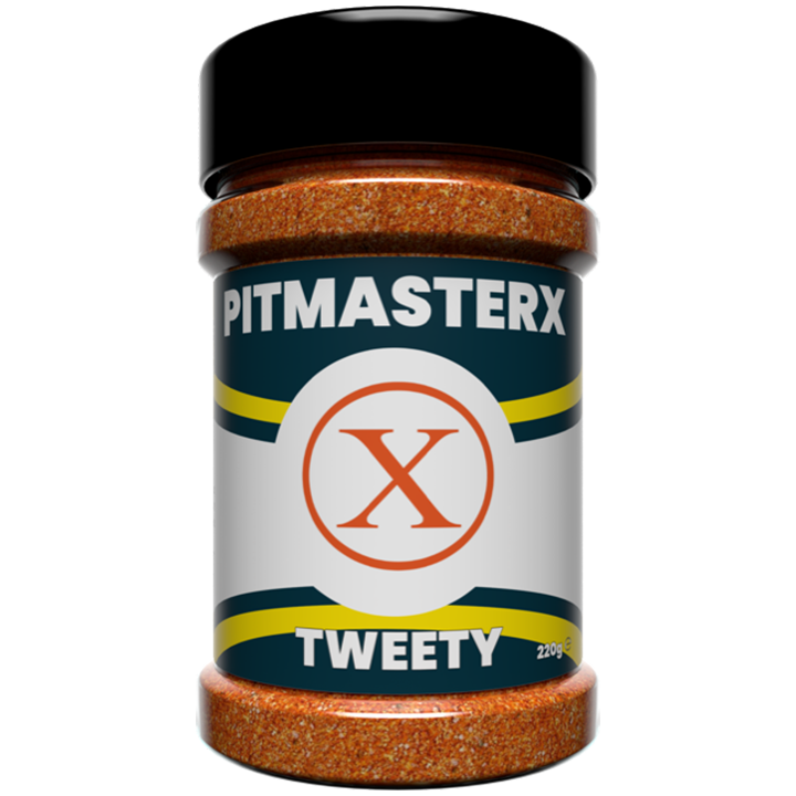 Pitmaster X Tweety Rub 220 gram Vuur & Rook
