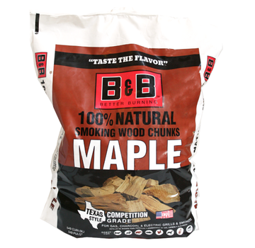 B&B B&B Maple Chunks 9 liter