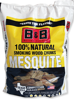 B&B B&B Mesquite Chunks 9 liter