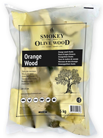 Smokey Olive Wood Smokey Olive Wood Orange Chunks 1,5 kg