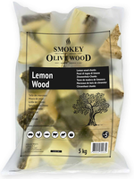 Smokey Olive Wood Smokey Olive Wood Lemon Chunks 1,5 kg