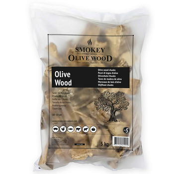 Smokey Olive Wood Smokey Olive Wood Olive Chunks 1,5 kg
