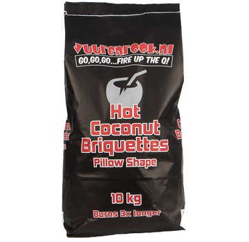 Vuur&Rook Vuur&Rook Hot Coconut Briquettes Pillow Shape 10 kg