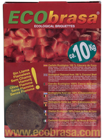 Ecobrasa Ecobrasa Coconut briquettes Cubes 10 kg