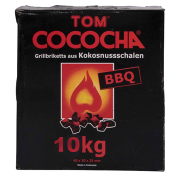 Cococha Cococha Coconut briquettes Cubes  10 kg