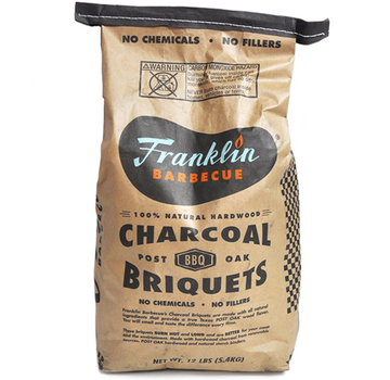 Franklin BBQ Franklin Barbecue Charcoal Briquets Cubes 5,4 kg