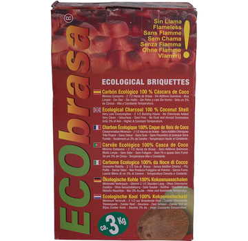 Ecobrasa Ecobrasa Kokosbriketten Cubes 3 kg