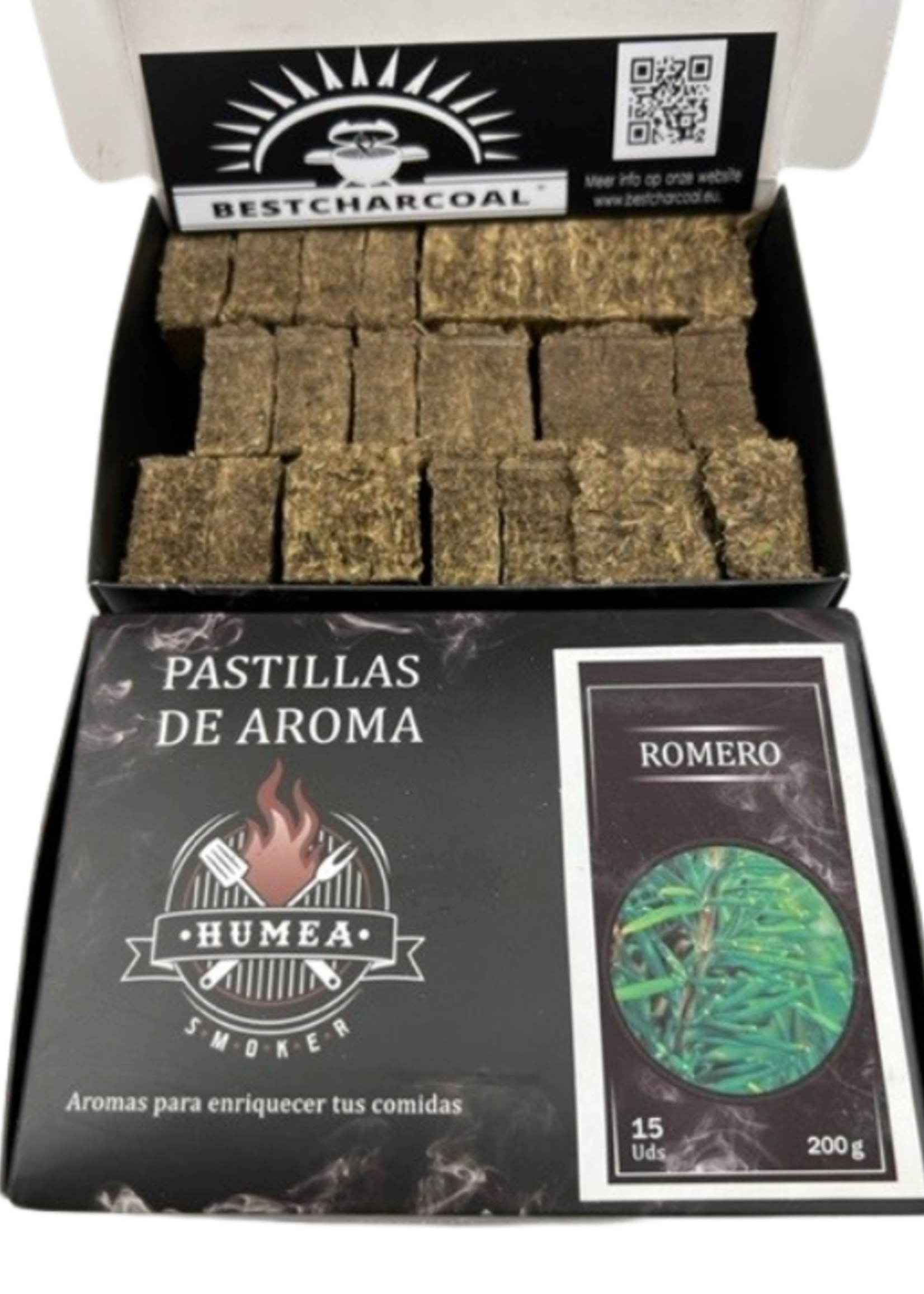 Best Charcoal Bestcharcoal Pastillas De Aroma, Romero 200 gram