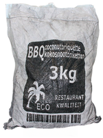 Vuur & Rook Hot Coconut Briquettes Pillow Shape 3 kg