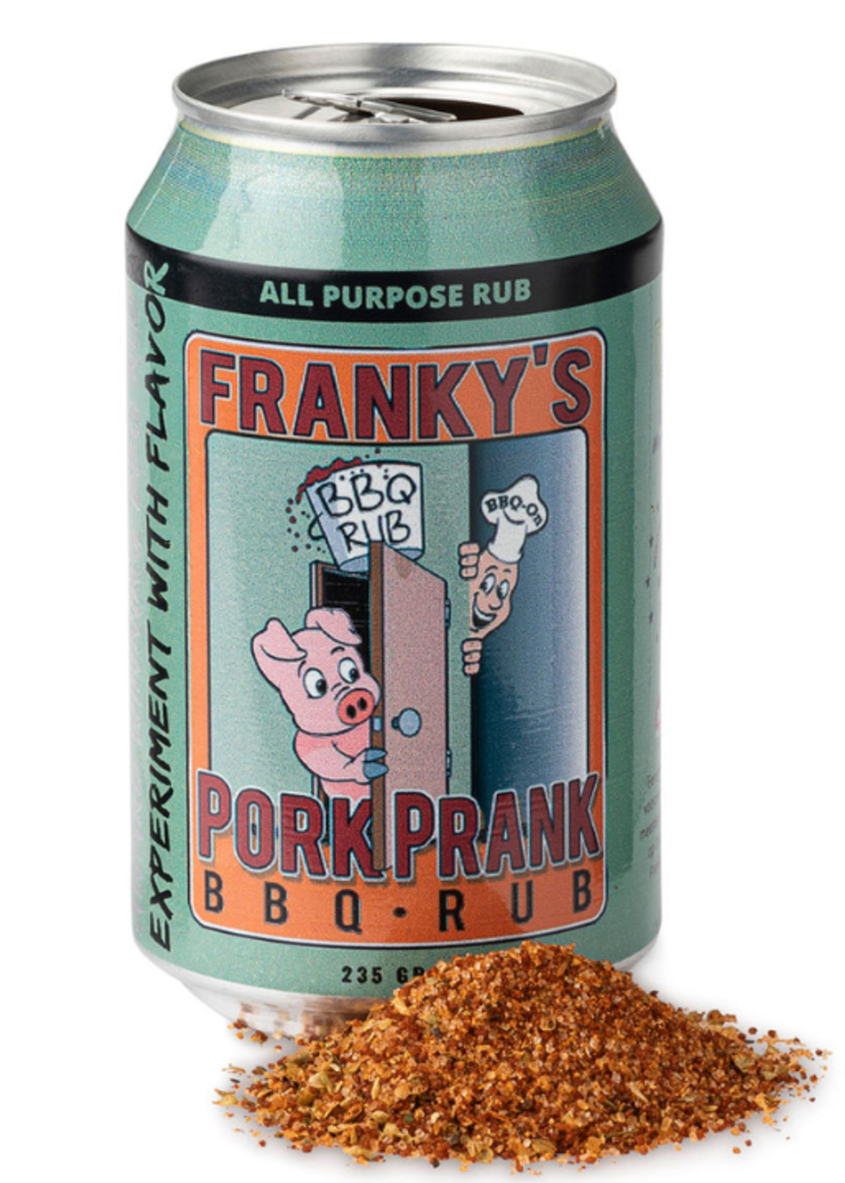 Franky's Pork Prank Franky's Pork Prank (BBQ-On) Award Winning Pork Rub 235 gram