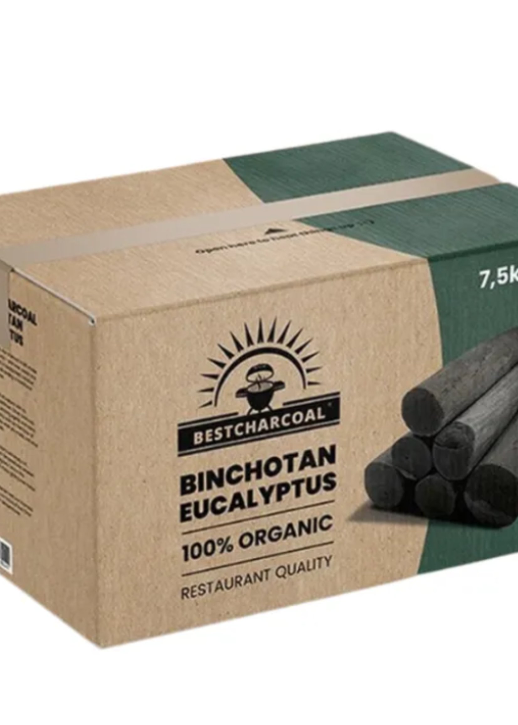 Best Charcoal Best Charcoal Binchotan Eucalyptus 7.5 kg