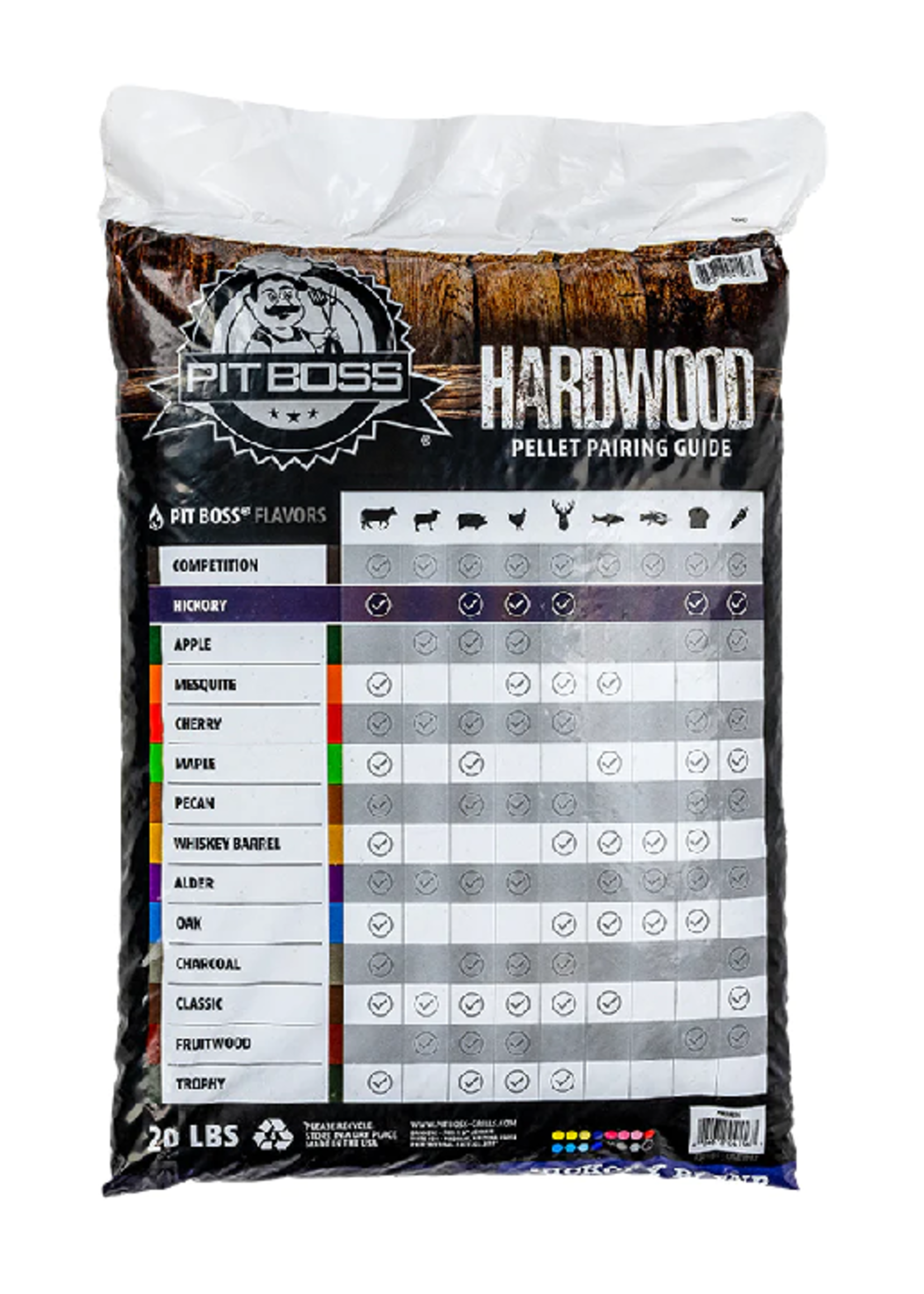 Pit Boss Pit Boss Hickory Blend Pellets 9 kg