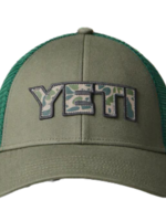 YETI Yeti Truckerspet Met Camouflage Badge Olive