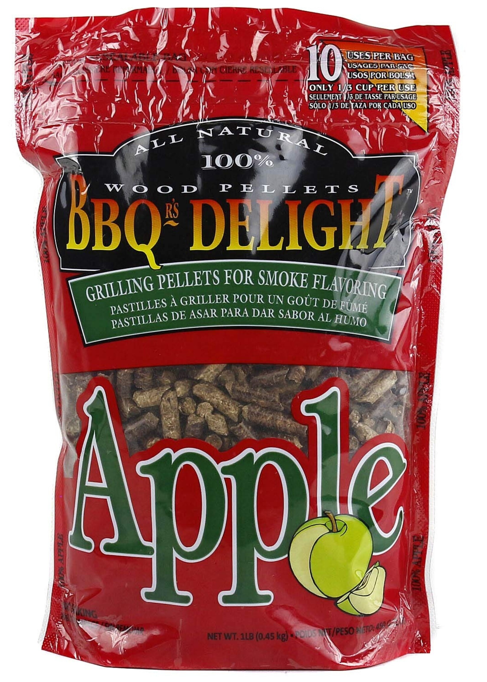 BBQ Delight BBQ Delight Appel BBQ Pellets 450 gram