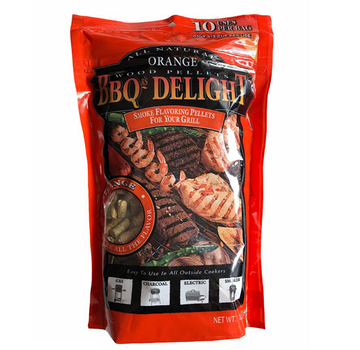 BBQ Delight BBQ Delight Orange BBQ Pellets 450 Gramm