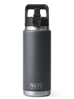 YETI Yeti Rambler 26 Oz Straw Bottle Charcoal