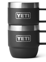 YETI Yeti Rambler Stackable Mugs Black 2 pieces 6 oz