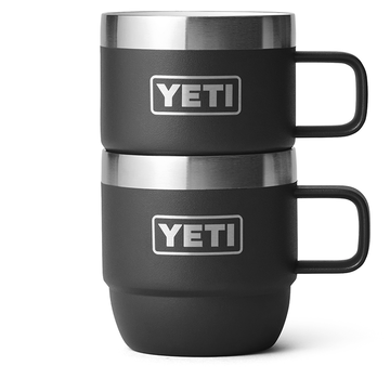 YETI Yeti Rambler Stapelbare Mokjes Black 2 stuks 6 oz