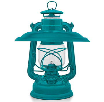 Feuerhand Original Feuerhand Storm Lantern Teal Blue