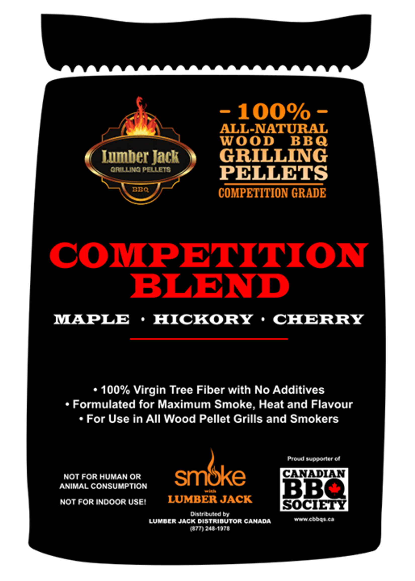 Lumberjack Lumberjack Maple / Hickory / Cherry Blend BBQ Pellets 9 kg