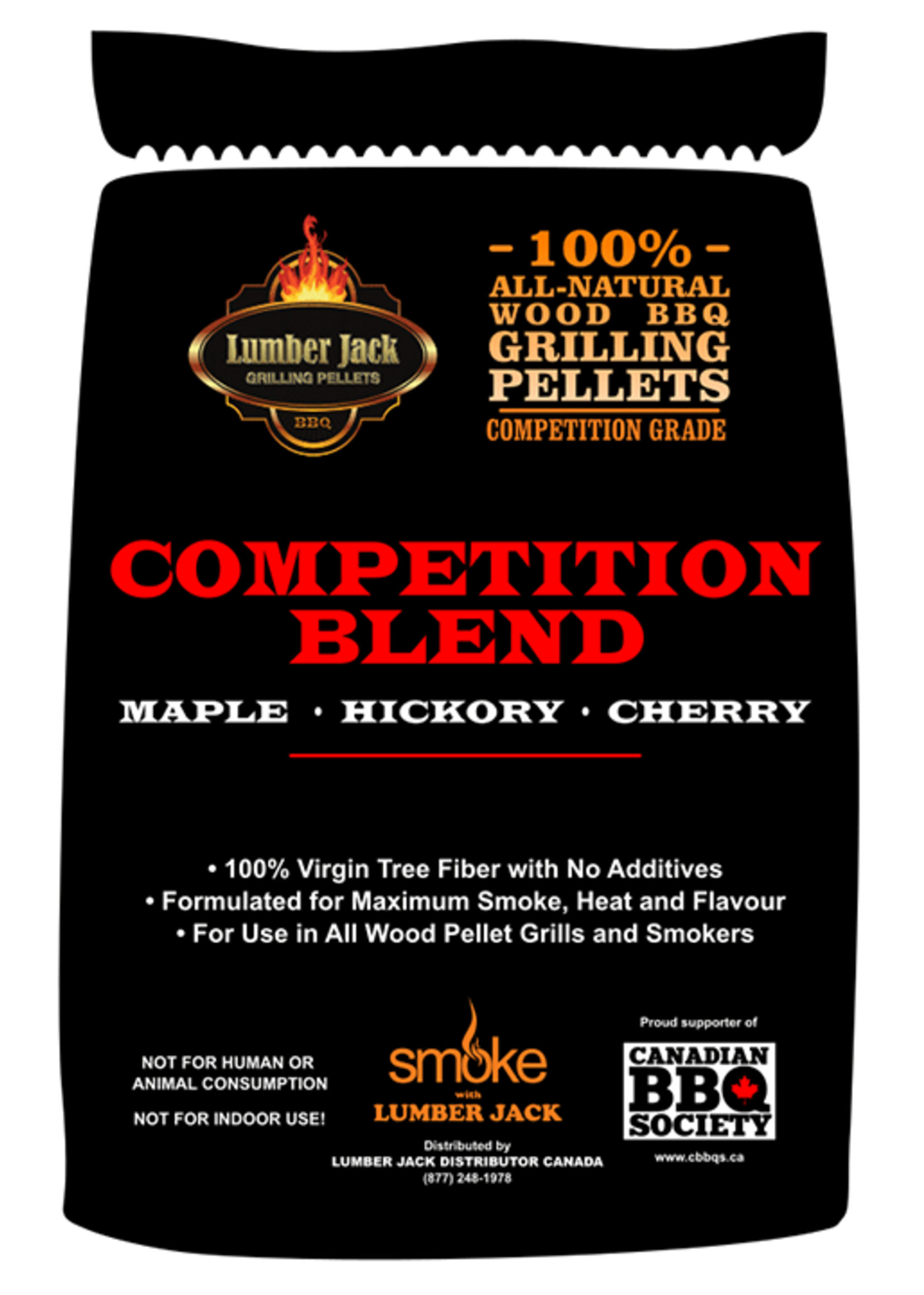 Lumberjack Lumberjack Maple / Hickory / Kers Blend BBQ Pellets 9 kg