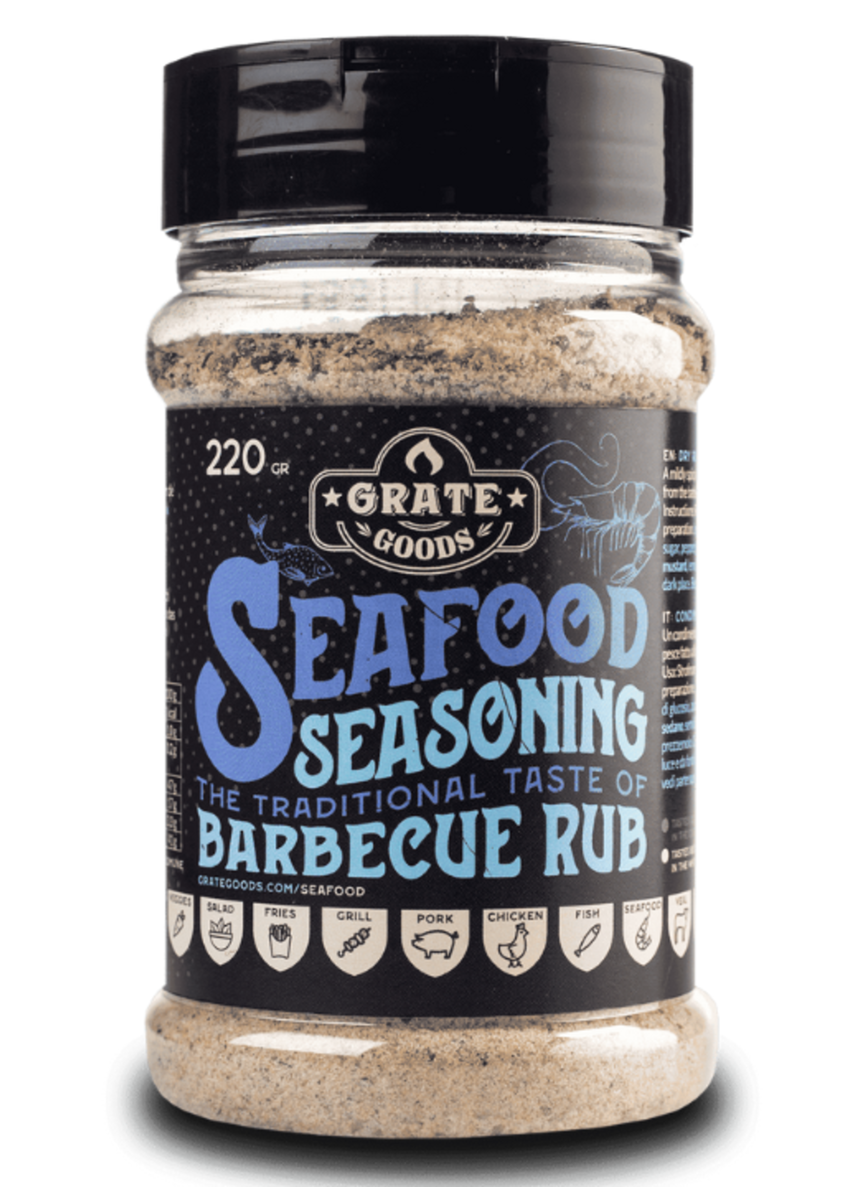 Grate Goods Grate Goods Seafood Seasoning 220 grams