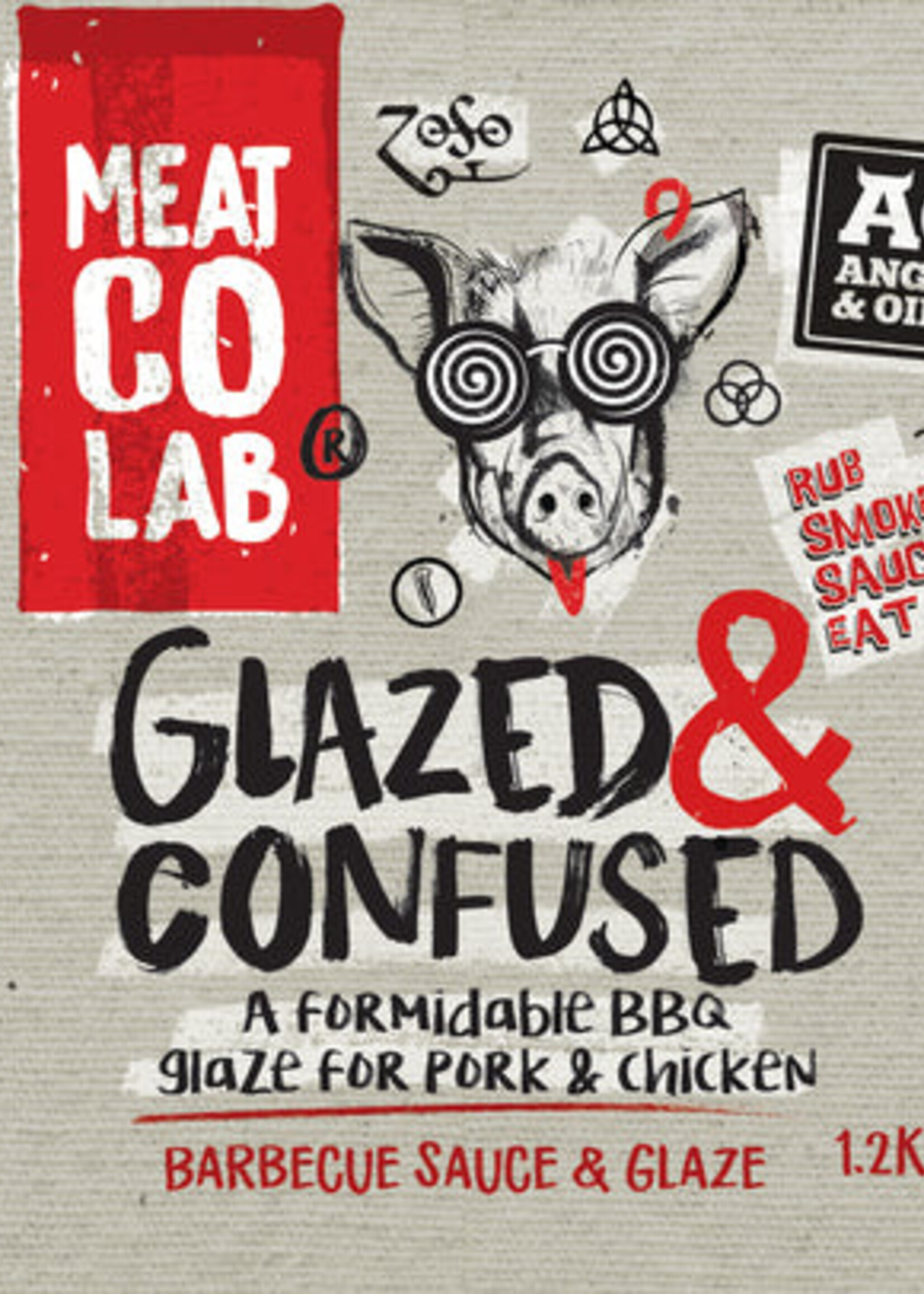 Angus & Oink Angus&Oink (Meat Co Lab) Glazed & Confused- BBQ Sauce & Glaze 300 ml