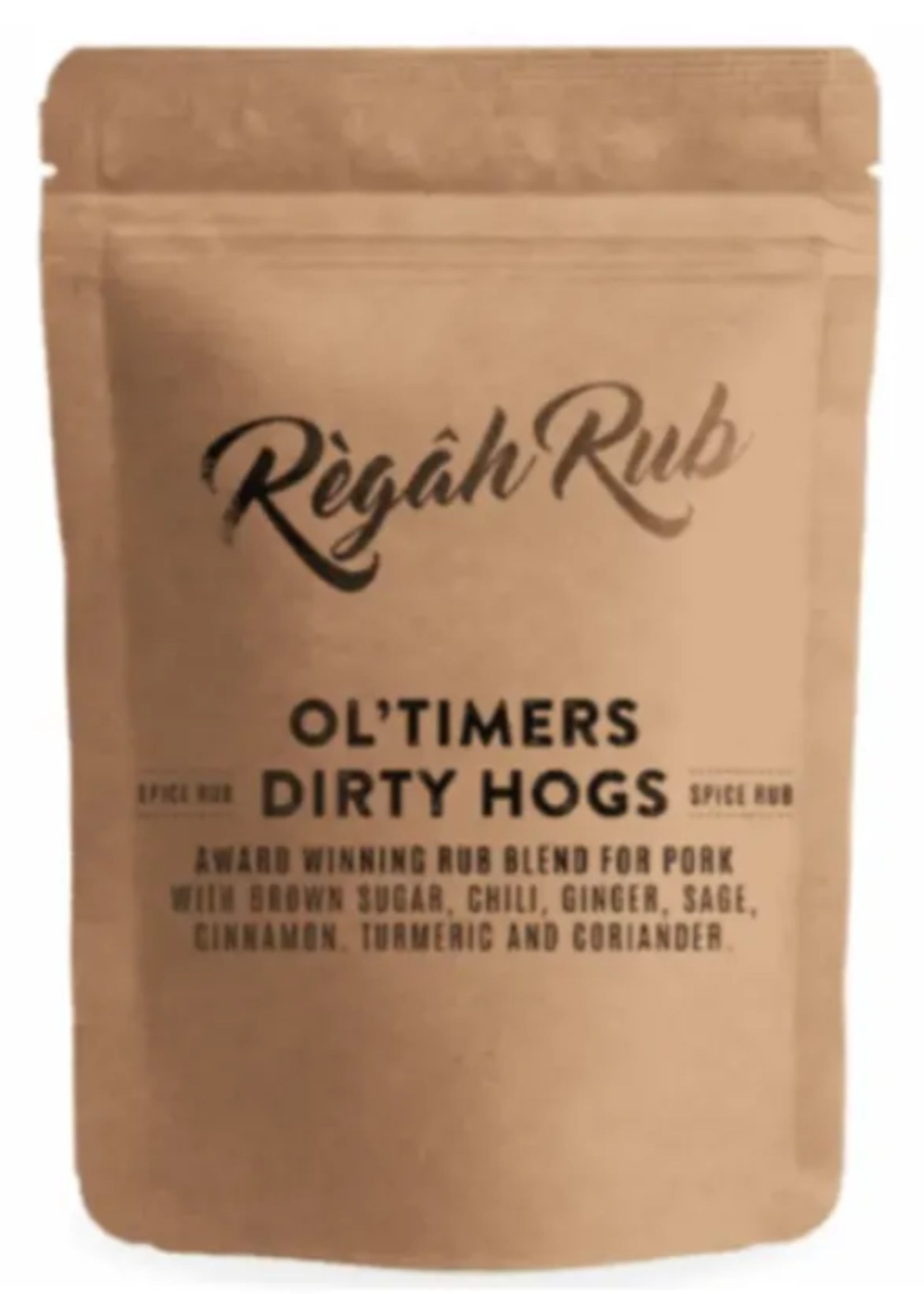 Rokende Regahs Regah Rub Award Winning Ol' Timers Dirty Hogs 100 grams