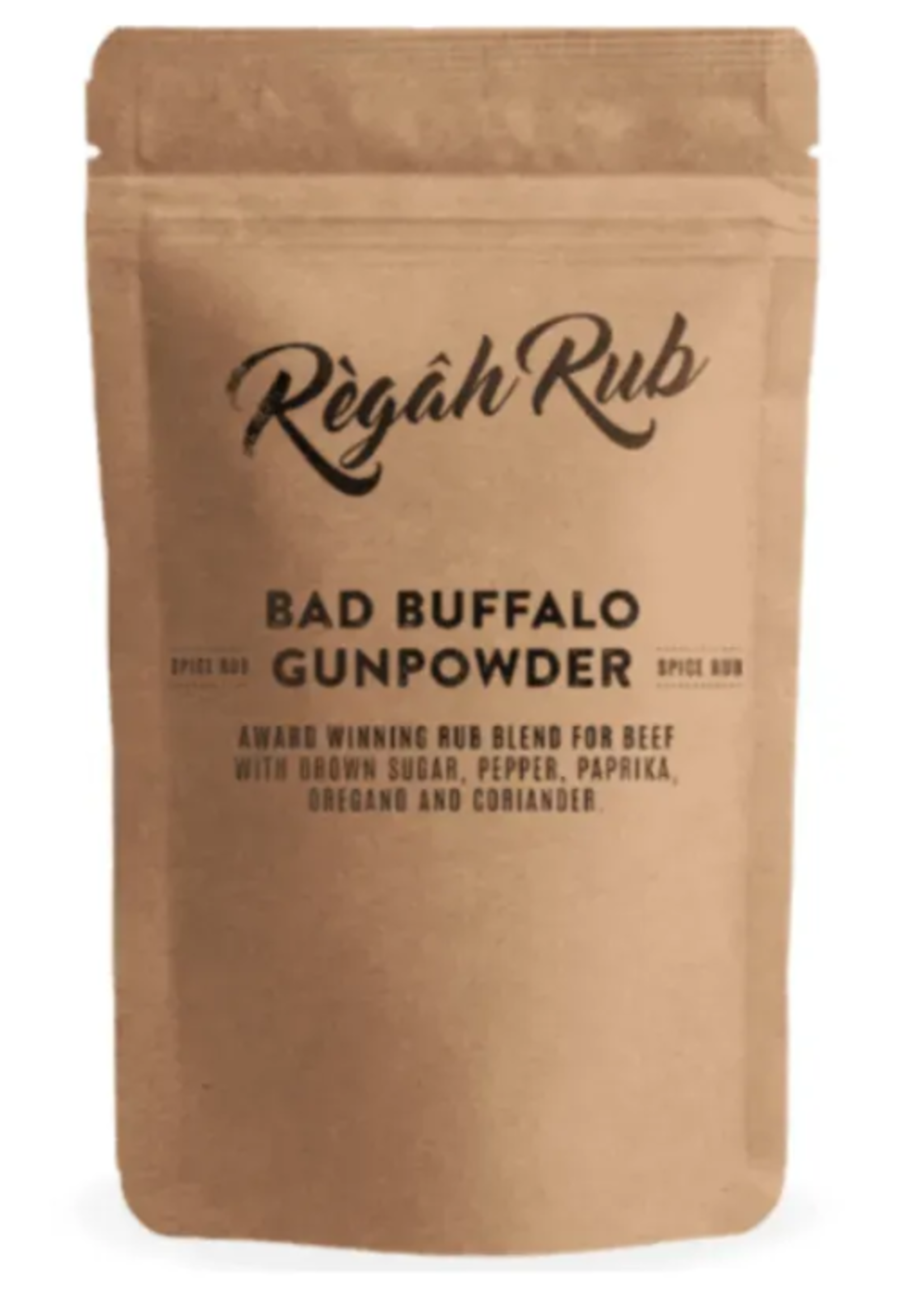 Rokende Regahs Regah Rub Bad Buffalo Gun Powder 300 Gramm