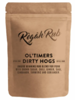 Rokende Regahs Regah Rub Award Winning Ol' Timers Dirty Hogs 300 gram