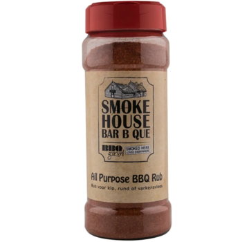 BBQ Guru.NL / Smoke House BBQ All Purpose Preisgekrönter BBQ Rub 350 Gramm