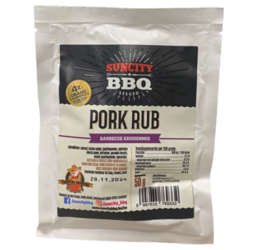 SunCity BBQ SunCity BBQ Pork Rub 50 Gramm