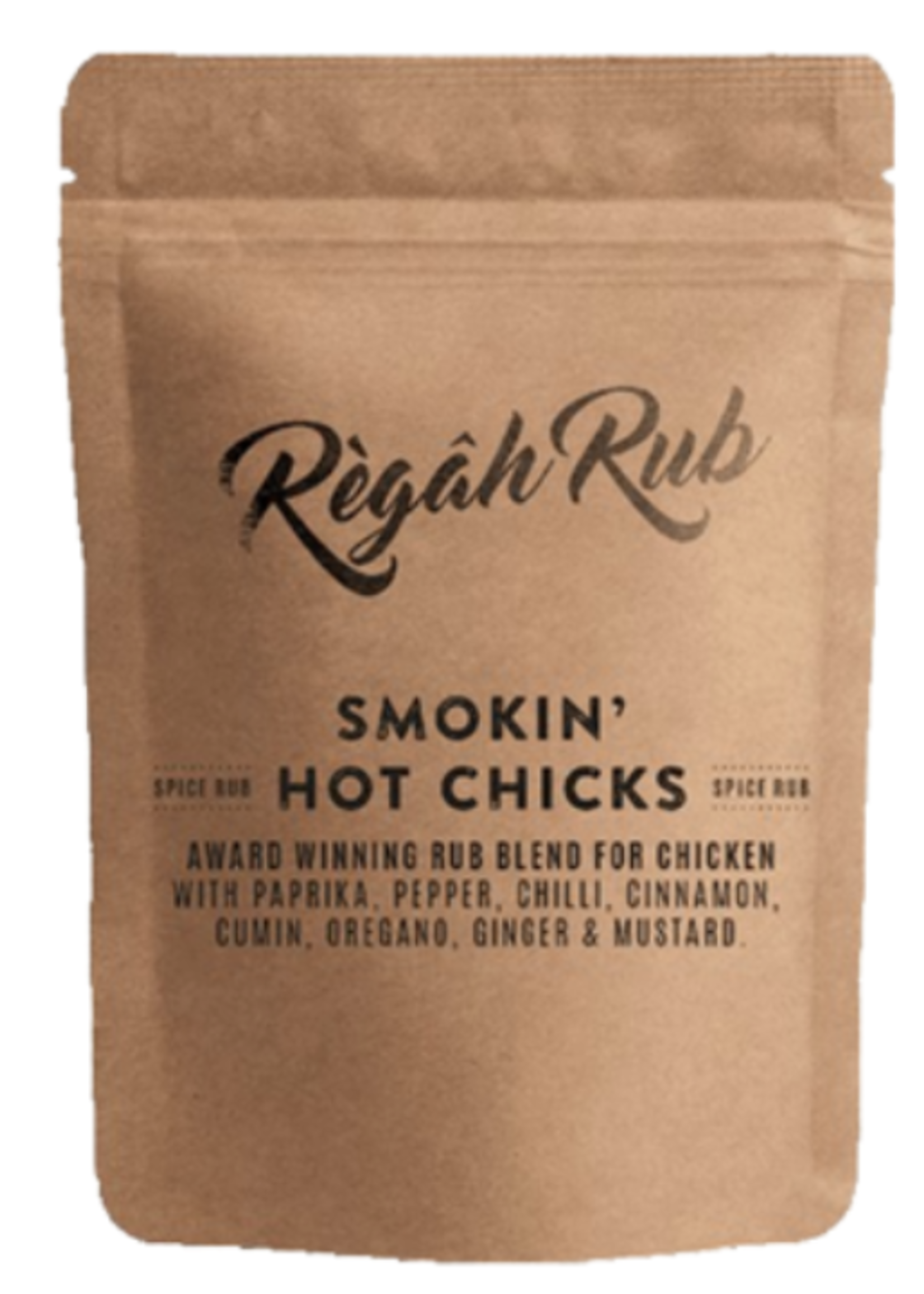 Rokende Regahs Regah Rub Award Winning Smokin' Hot Chicks 100 grams