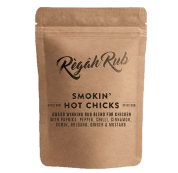 Rokende Regahs Regah Rub preisgekrönte Smokin' Hot Chicks 100 Gramm
