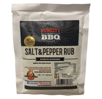 SunCity BBQ SunCity BBQ Salt & Pepper Rub 50 gram